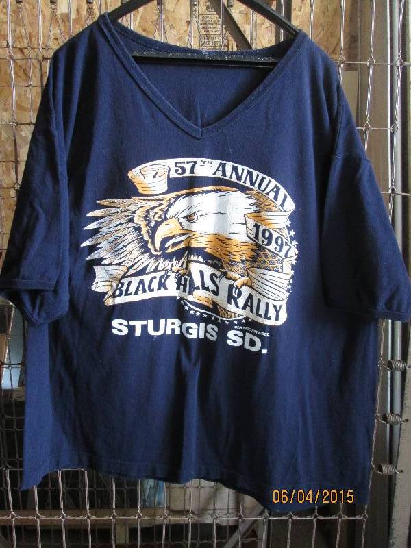 Sturgis 1997 rally t-shirt. All Ro...