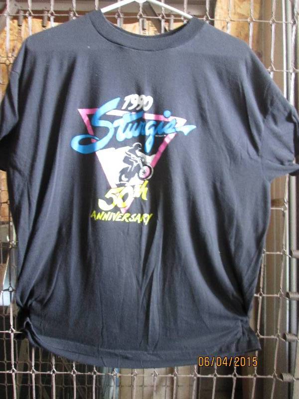 Sturgis 1990 50th Anniversary t-shi...