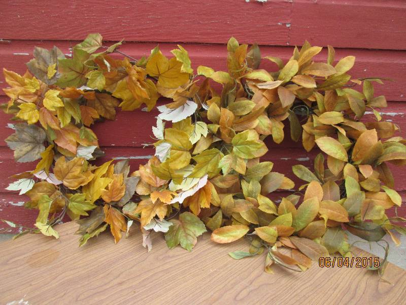 Pair of fall wreaths...
