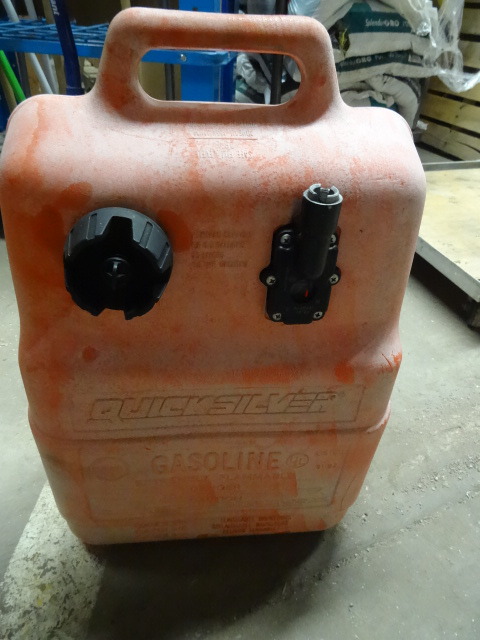 Outboard motor tank