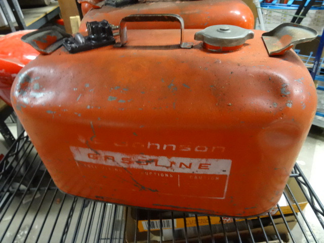 Outboard motor tank