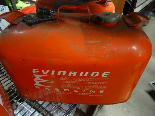 Outboard motor tank