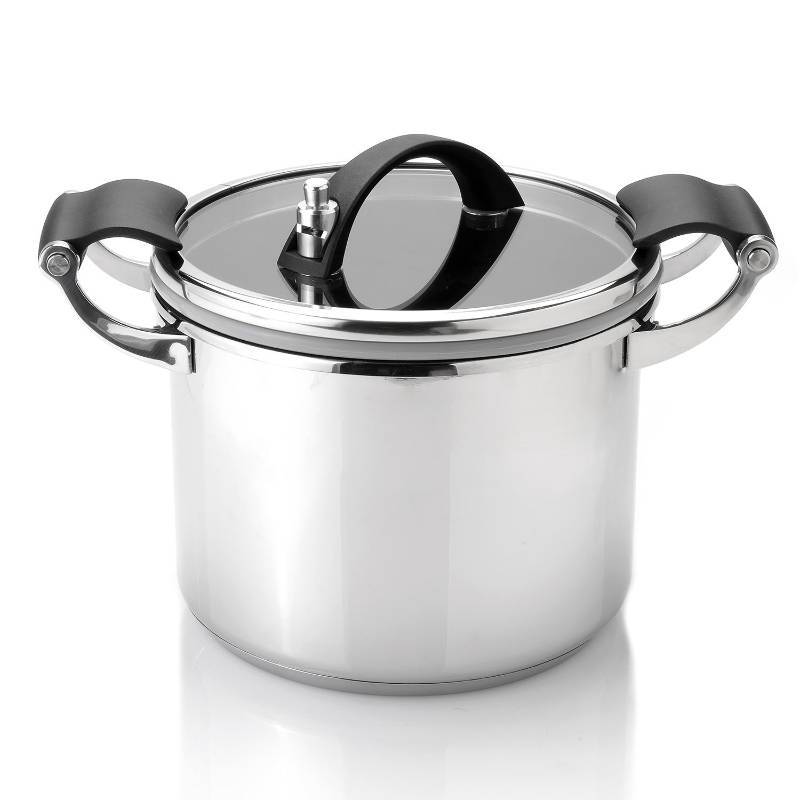 Cook's Companion® Color Nonstick Stainless Steel 6 qt Low Pressure ...