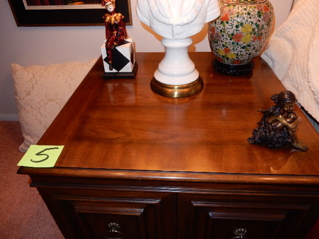 Walnut End Table