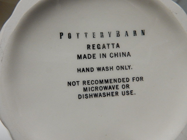 16 in Pottery Barn Chip and Dip set
