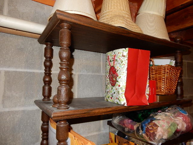 Simulated Wood Shelving, Flexible configuration