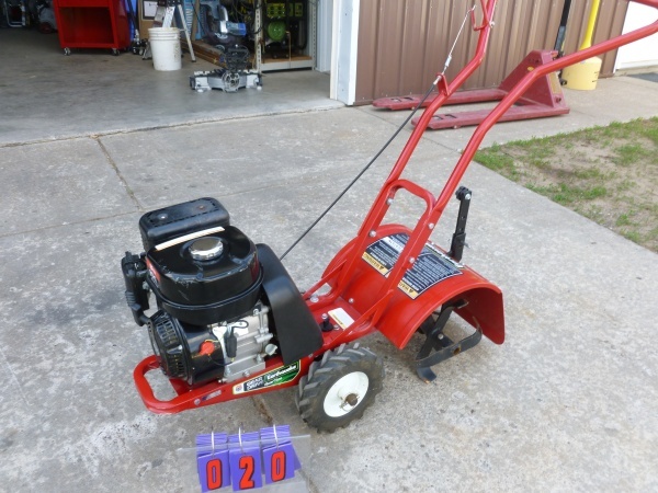 SnS Auctions # 165 Mowers, tillers & power equipment.