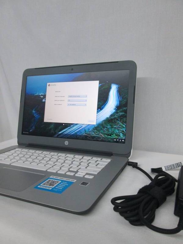 white google chrome book