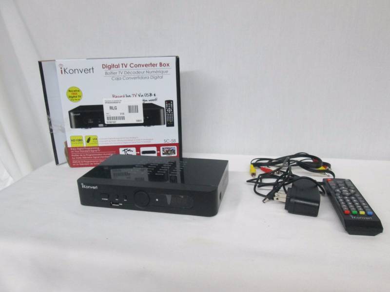 lot 45 image: iKonvert TV Converter Box