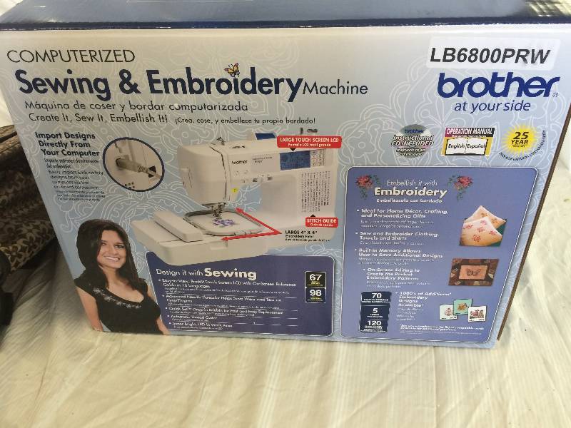 Brothers Rolling case for embroidery machine and accessories