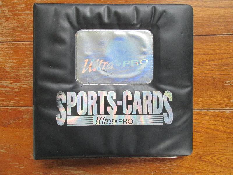 sports cards ultra pro binder full ...
