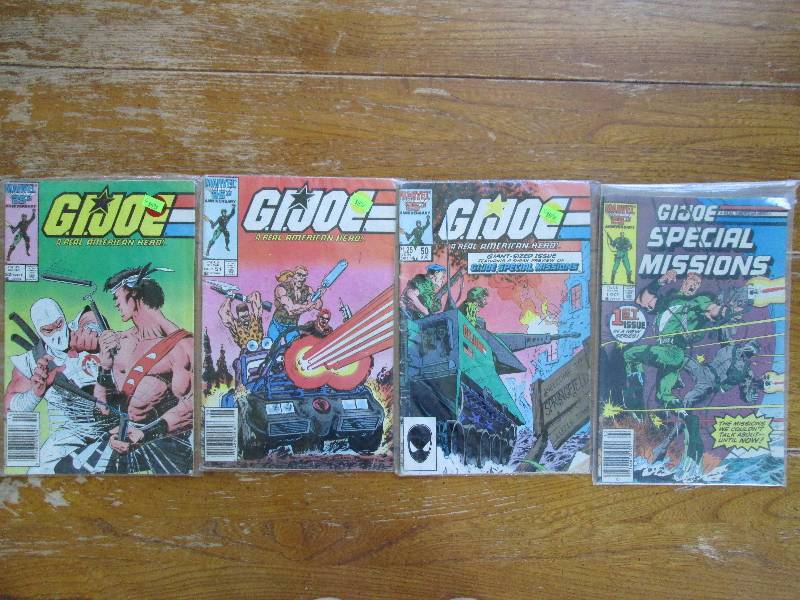 lot of 4 G.I.Joe a real american he...