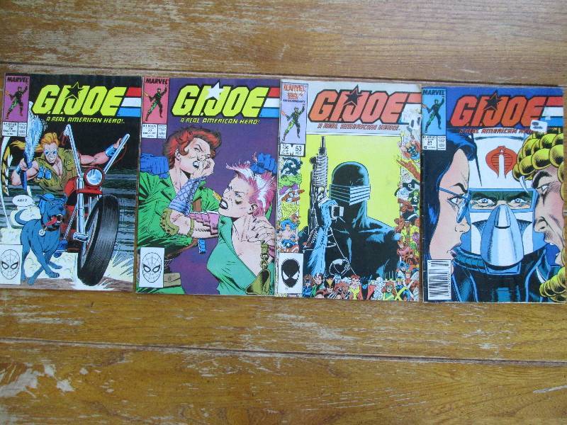 lot of 4 G.I.Joe a real american he...