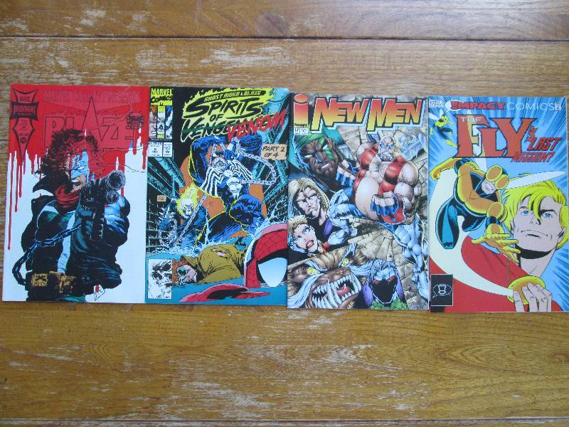 lot of 4 comic books The flys last ...