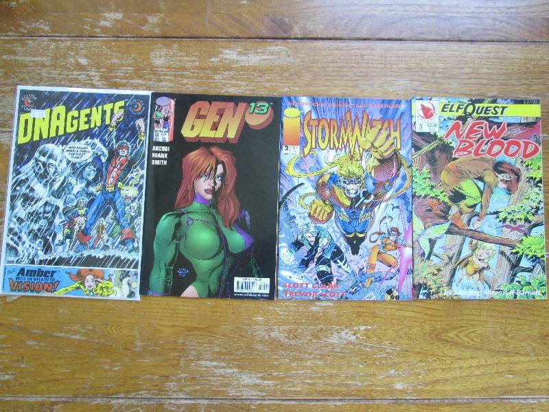 lot of 4 comic books elf quest new ...