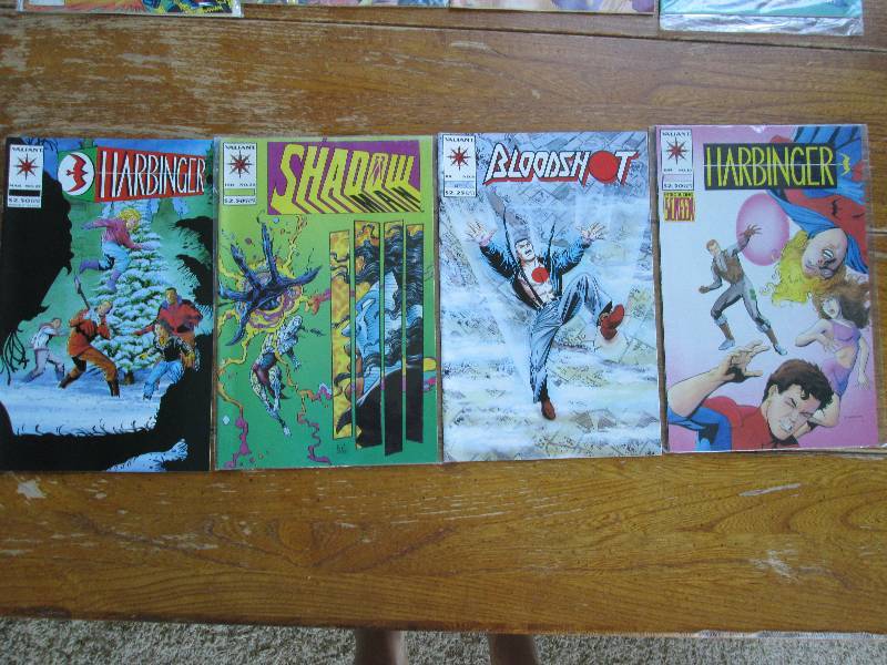 lot of 4 comic books bloodshot,  2 ...