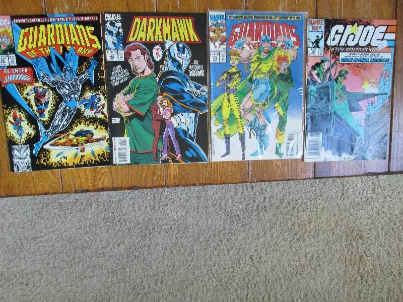 lot of 4 comic books Darkhalk, G.I....