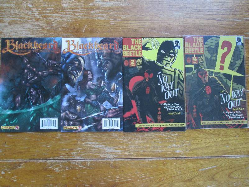 lot of 4 the black beetle and black...