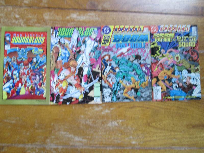 lot of 4 young blood, the doompatro...