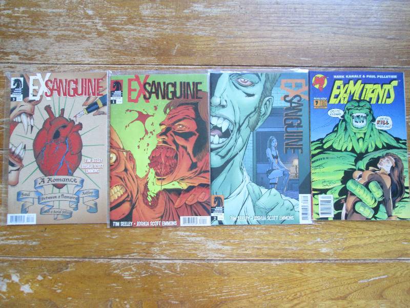 lot o 4 EX sanguine and ex-mutants ...