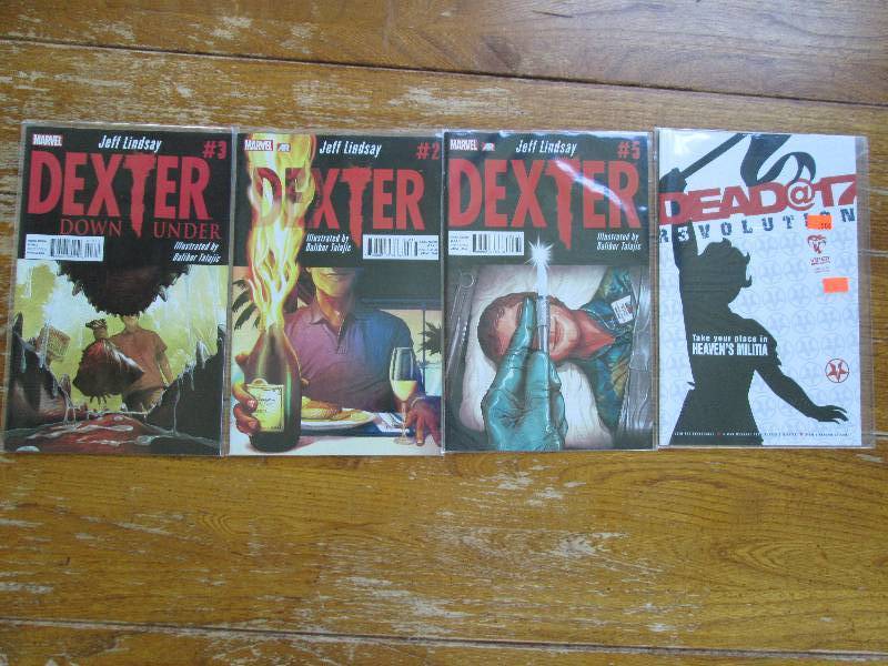 lot of 4 dexter and dead  17 revol...