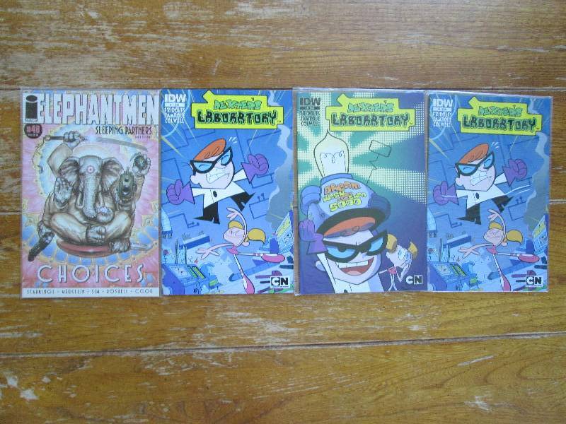 lot of 4 dexters laboratory and ele...
