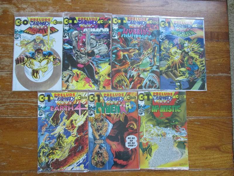 lot of 7 hybrids, earth 4, megalith...