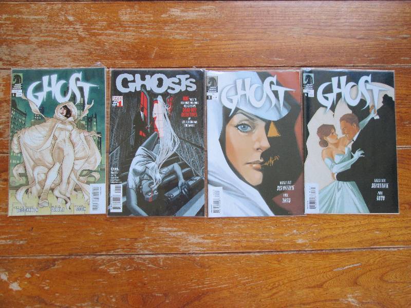 lot of 4 ghost comic books ...