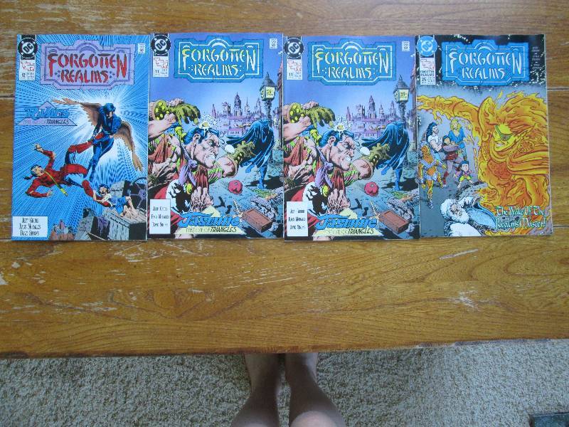 lot of 4 Forgotten Realms comic boo...
