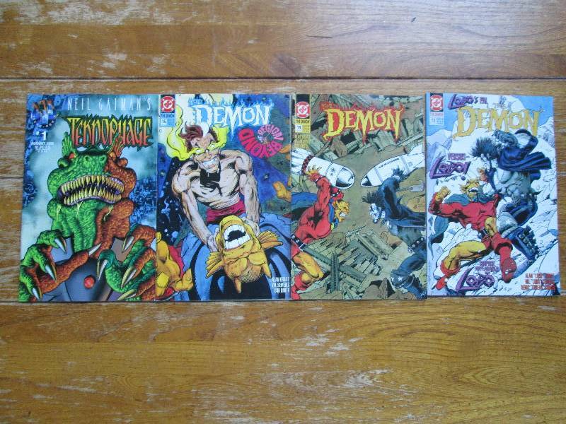 lot of 4 the demon and Teknophage c...