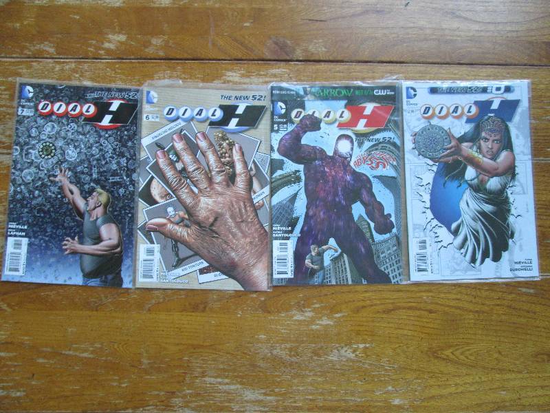 lot of 4 Dial H comic books ...
