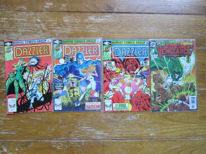 lot of 4 dazzler and day of vengean...