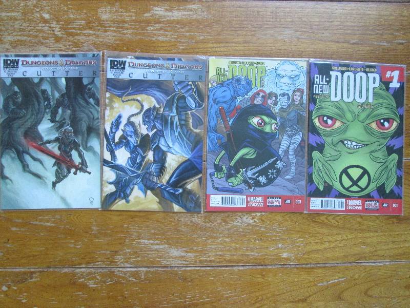 lot of 4 comic books - All new Doop...