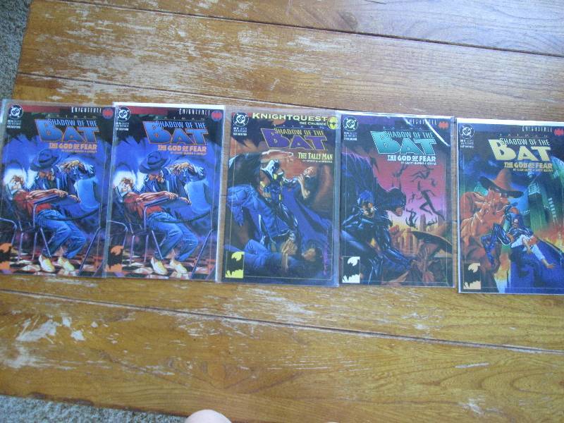 lot of  4 batman shadow of the bat ...