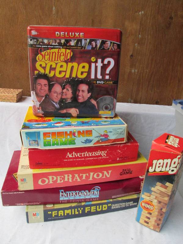 Lot of board games...