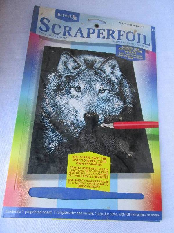 Scrapper foil craft kit, scrape to ...