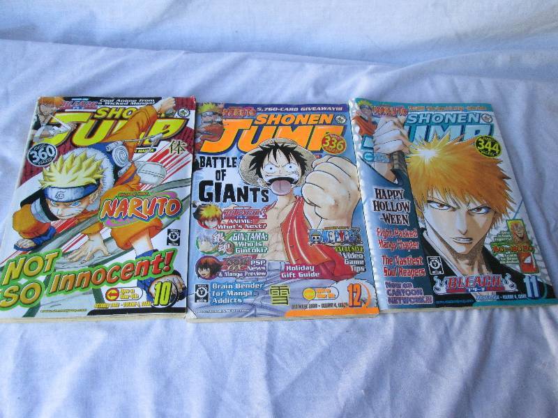 Shonen Jump comics...