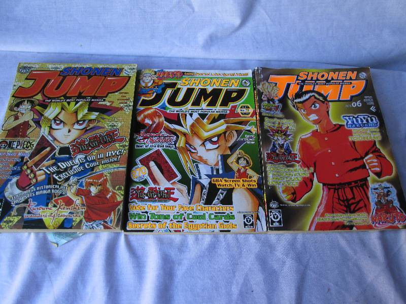 Shonen Jump comics...