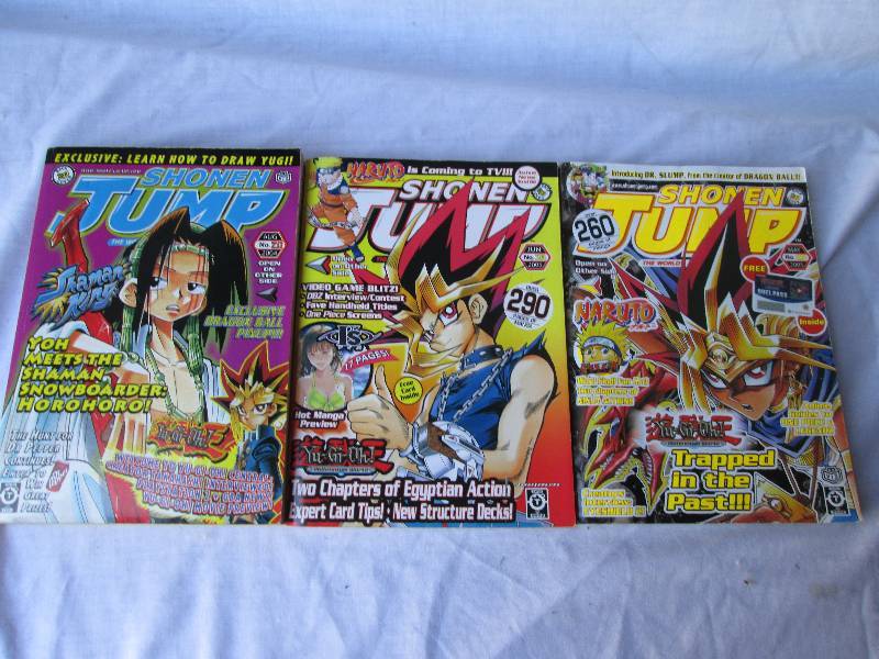 Shonen Jump comics...