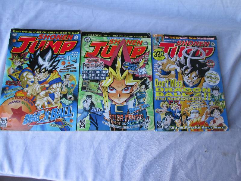 Shonen Jump comics...