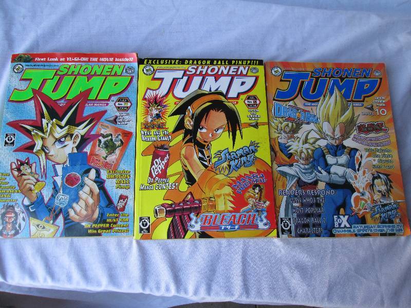 Shonen Jump comics...