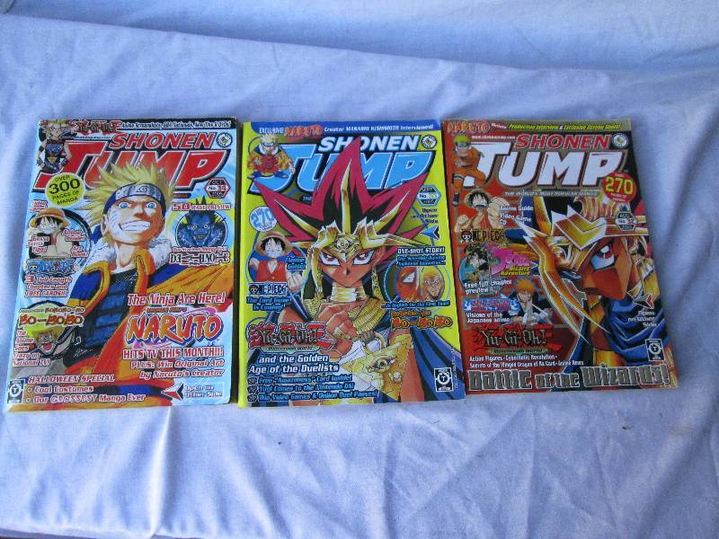 Shonen Jump comics...