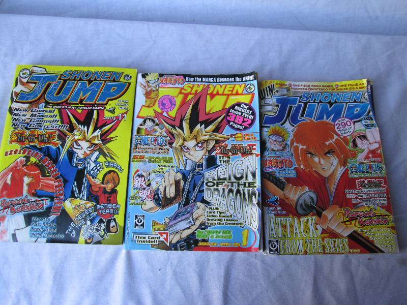 Shonen Jump comics...