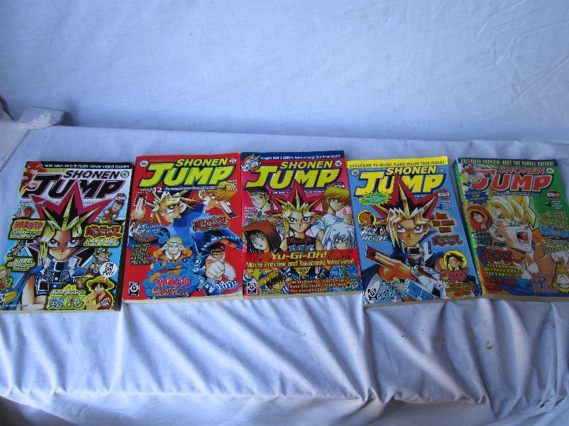 Shonen Jump comics...