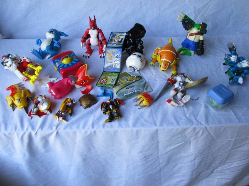 Lot of small toys...