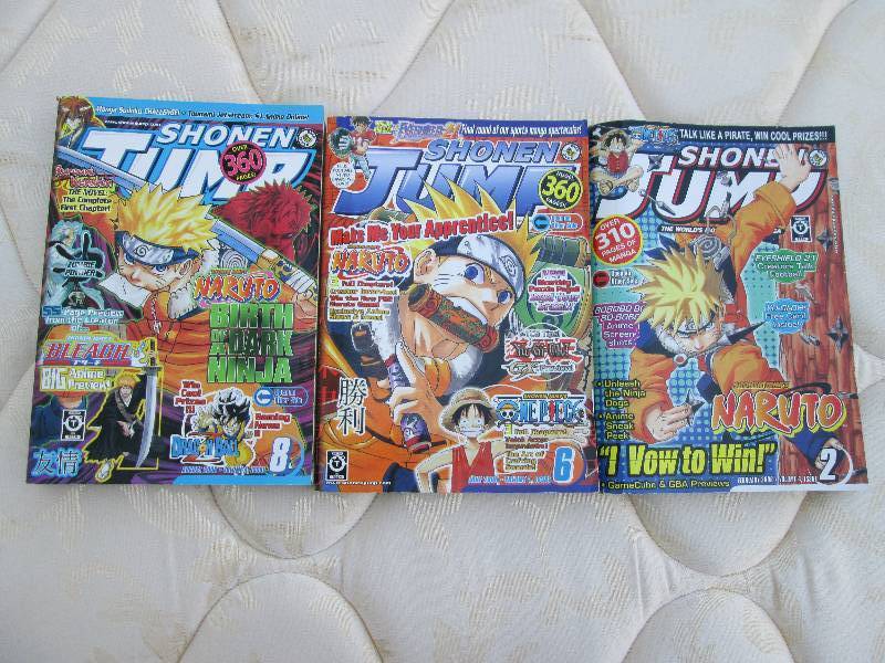 Shonen Jump comics...