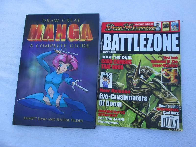 Comic books, Manga, Battlezone...
