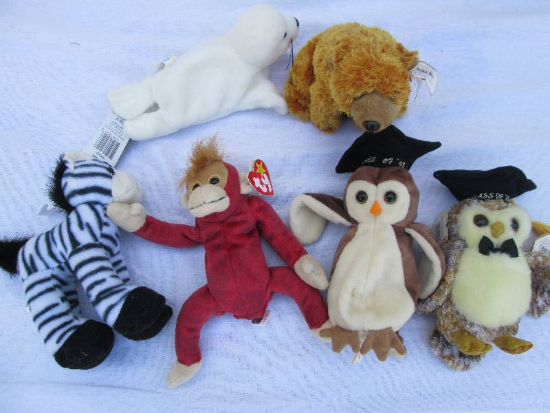 Lot of Ty Beanie Babies...
