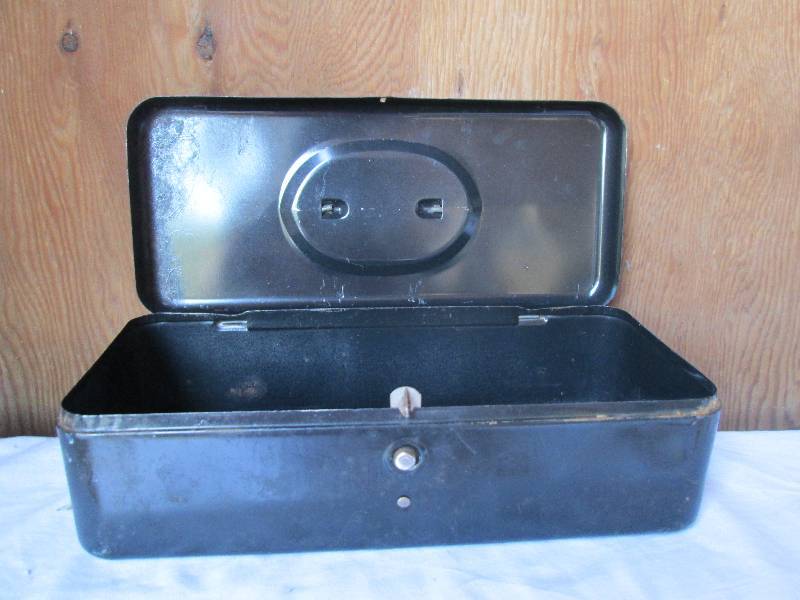 Metal latching box...