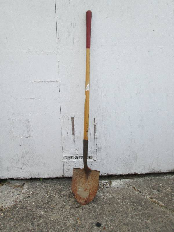 Metal shovel...